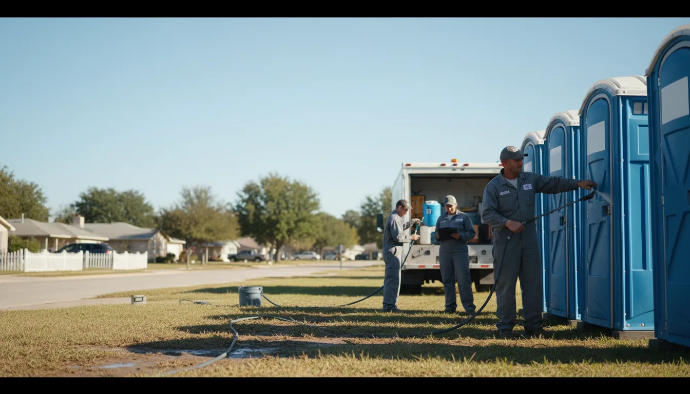 Long-Term Portable Toilet Rental in Pershing, IN near me